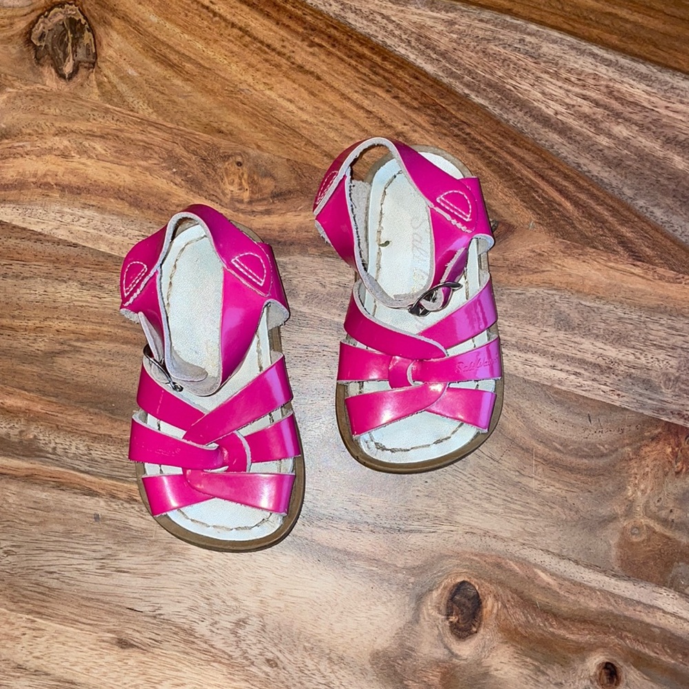 Pink Salt Water Sandals size 4